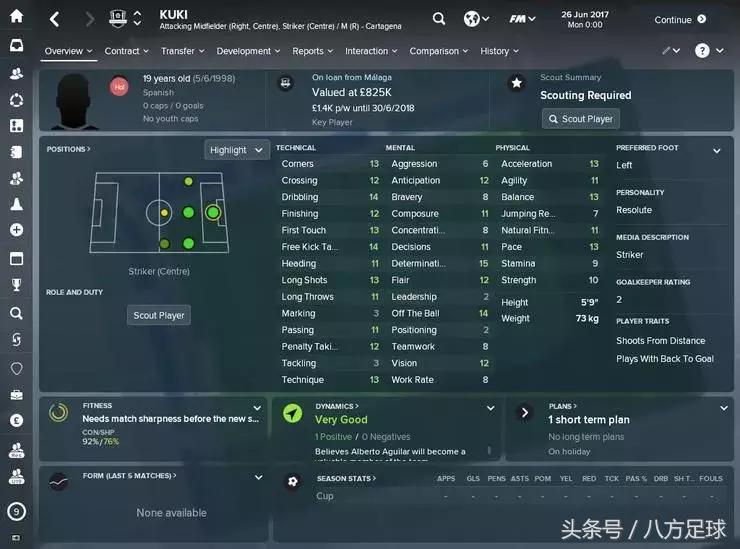 fm2018十大前锋,fm2018最值得开档球队