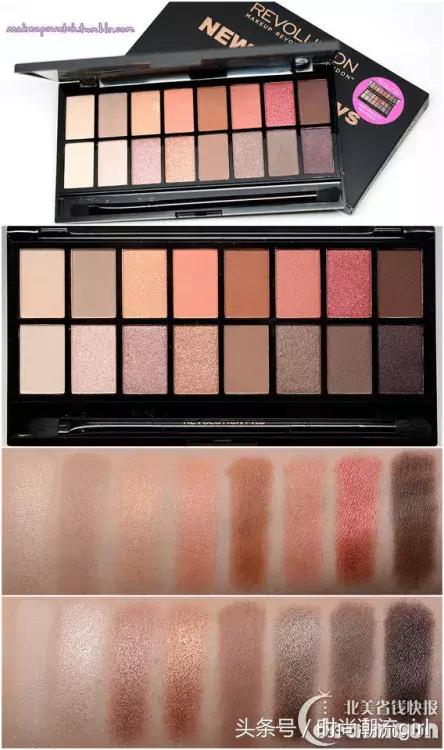 8款热门眼影推荐及眼妆试色,2020最流行大牌眼影盘