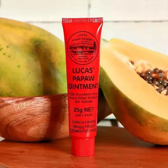 凡士林和木瓜膏,澳洲木瓜膏和番木瓜膏