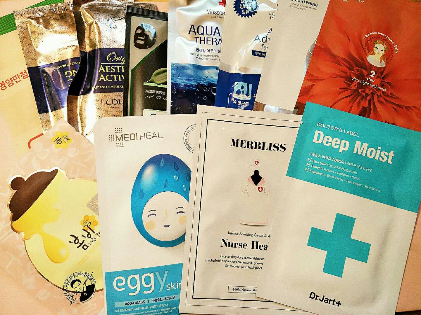 面膜分享爆款,面膜合集270多种面膜使用感