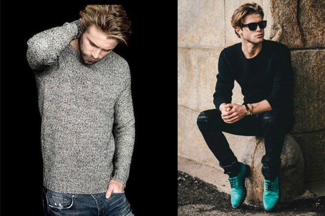 男式牛仔裤怎么穿得最好看,宽松版型男士高端牛仔裤穿搭