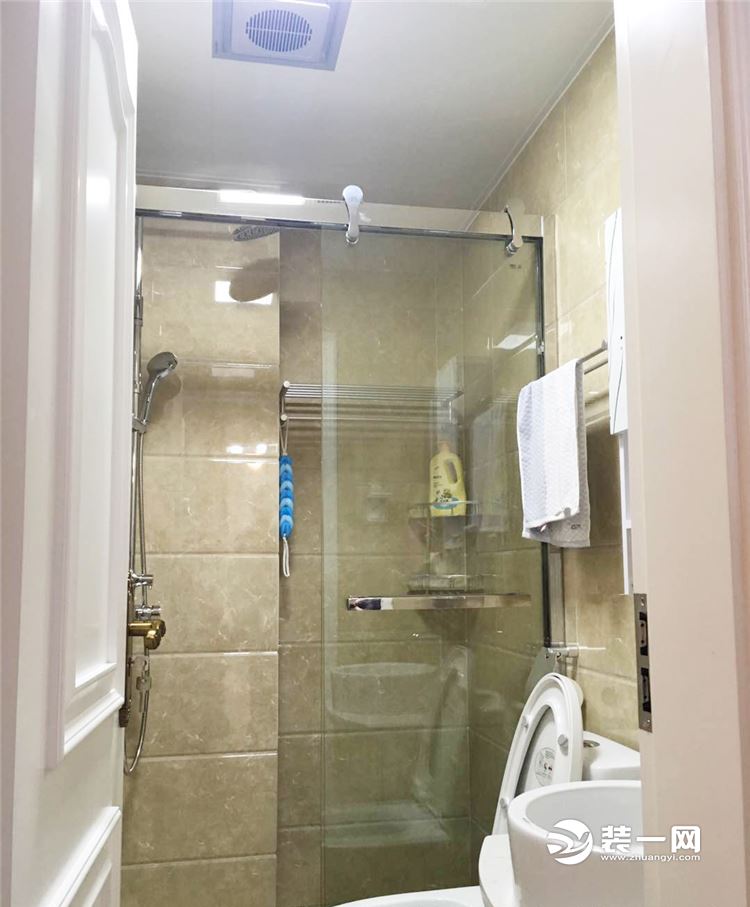 金色丽都软装完工实景图，103平简欧风造价6万，绍兴装一*特网**推