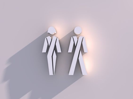 农村室外男女厕所标识牌,厕所标识牌怎么设计