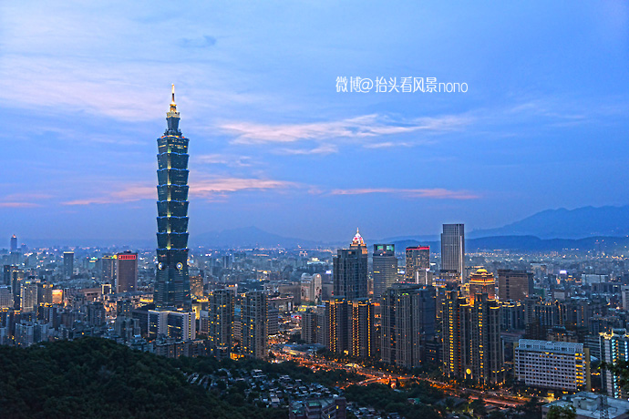 台北象山夜景最美的地方,台北象山夜景