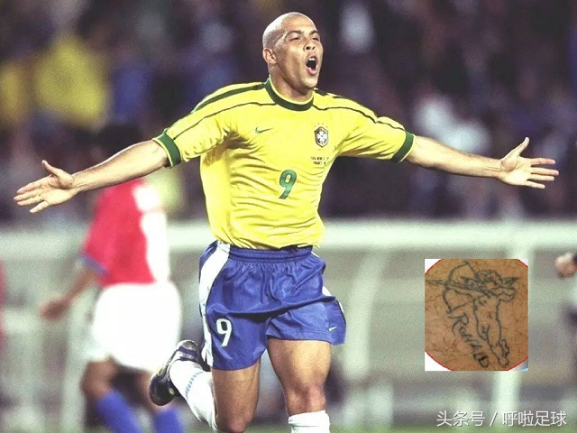 足球球星喜欢的纹身,足球球星们的纹身