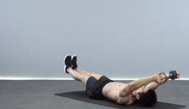 只需一副哑铃教你12个动作,一副哑铃教你练遍全身