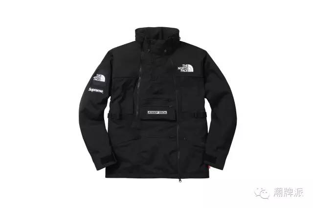 supremethenorthface联名冲锋衣,潮牌supreme为什么很土