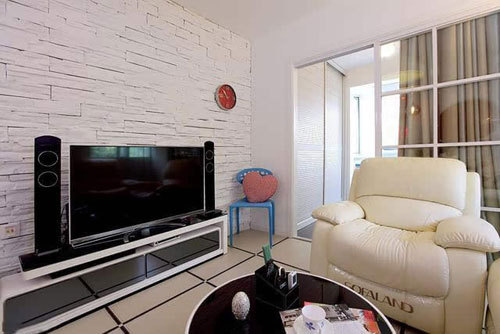 最流行电视背景墙装饰风格效果图,实用好看电视背景墙装修效果图