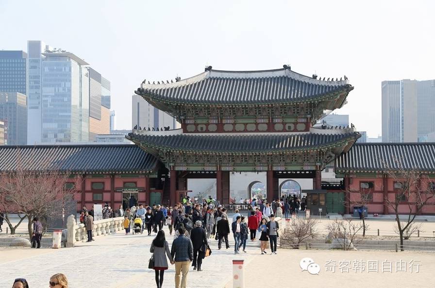 韩国故宫景福宫与中国故宫,韩国故宫景福宫游玩