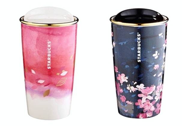 星巴克马克樱花杯最新款,2017星巴克樱花杯系列