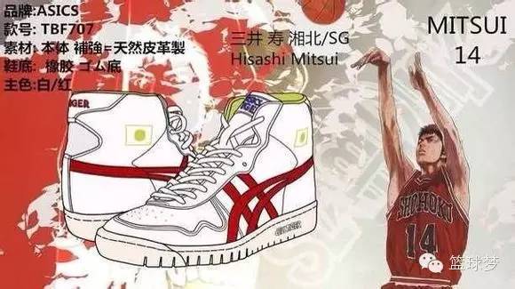 《灌篮高手》各大球鞋大集合