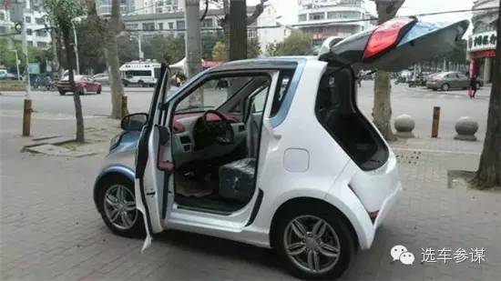 众泰电动车e30和e200,芝麻e30众泰e200