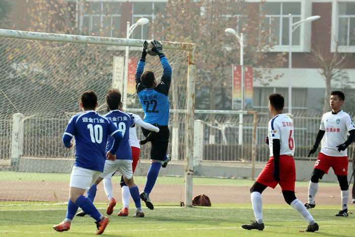 *安泰**市足球业余联赛：立丰技能不敌迎金门业