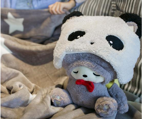 不能撩妹的公仔不是一个好毯子