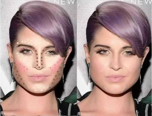 精致小v脸的正确方法,立体小v脸的画法