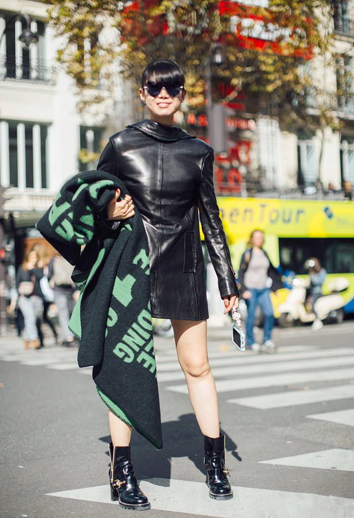 时尚圈真的有多酷,时尚围巾百搭欧美风