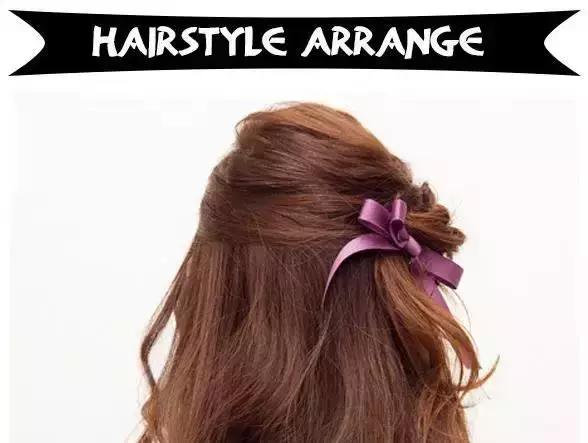 齐刘海发型怎么扎好看中长发,齐刘海怎样扎出好看马尾