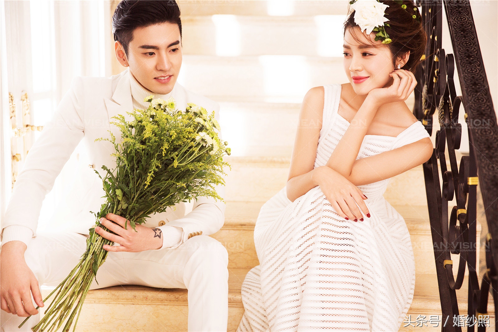 韩式婚纱照个人工作室,韩式婚纱照图片大全女