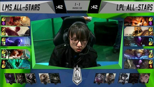 LOLAllstar从2013年到今天，从若风PDD厂长到957UZI，终于等到你