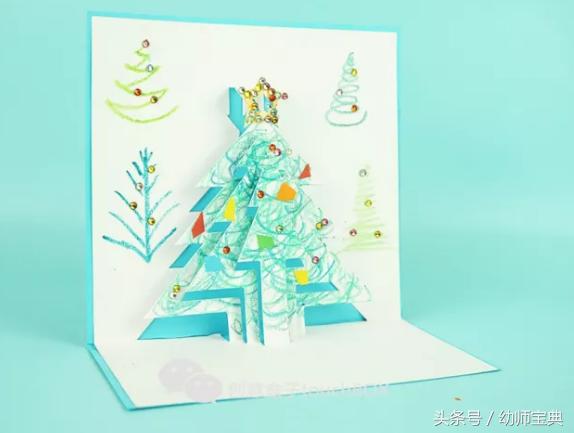 很简单的节日贺卡你学会了吗,节日贺卡简单易学