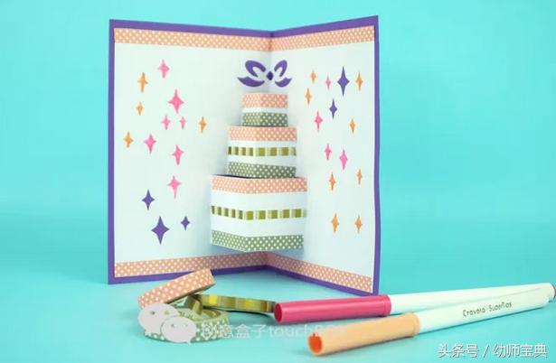 很简单的节日贺卡你学会了吗,节日贺卡简单易学