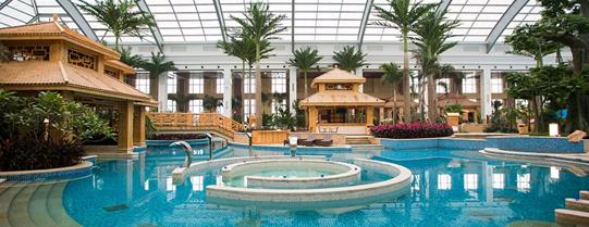 冰火两重天温泉,东北冰火温泉