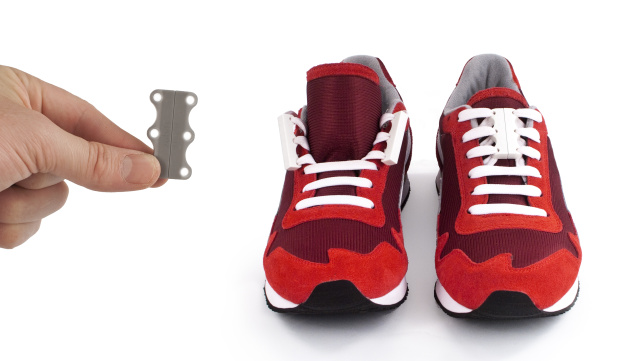 高帮鞋懒人鞋带扣免系鞋带,高帮帆布鞋鞋带懒人免系鞋带