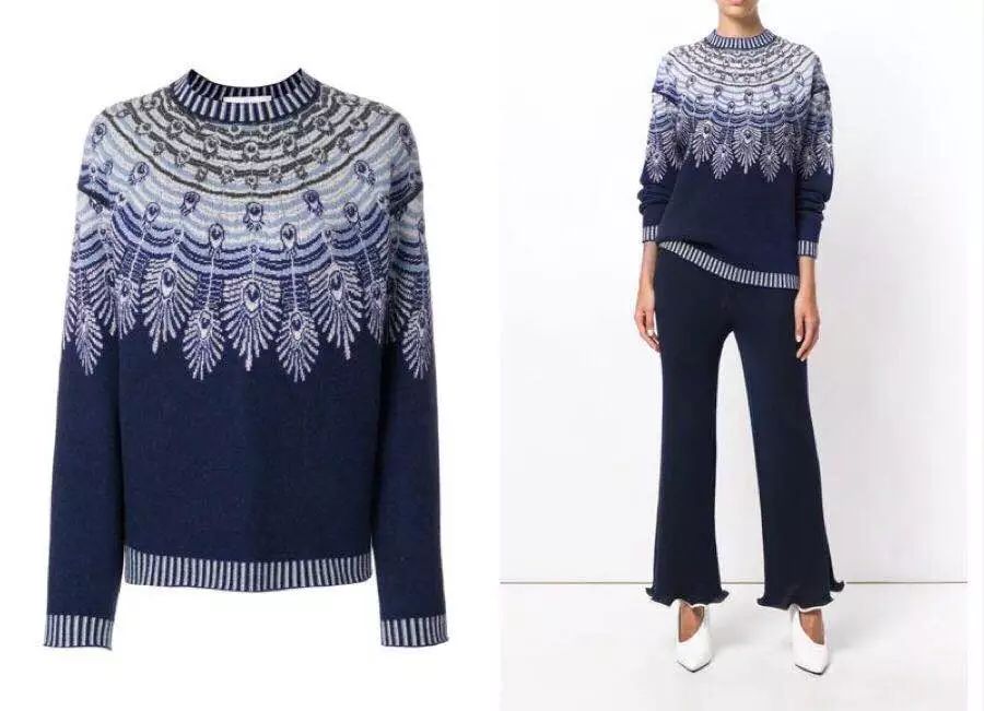 这个圣诞节，如何在合照中脱颖而出，这款减龄花纹一定适合你！