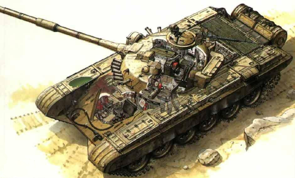 世界41种坦克结构剖面图