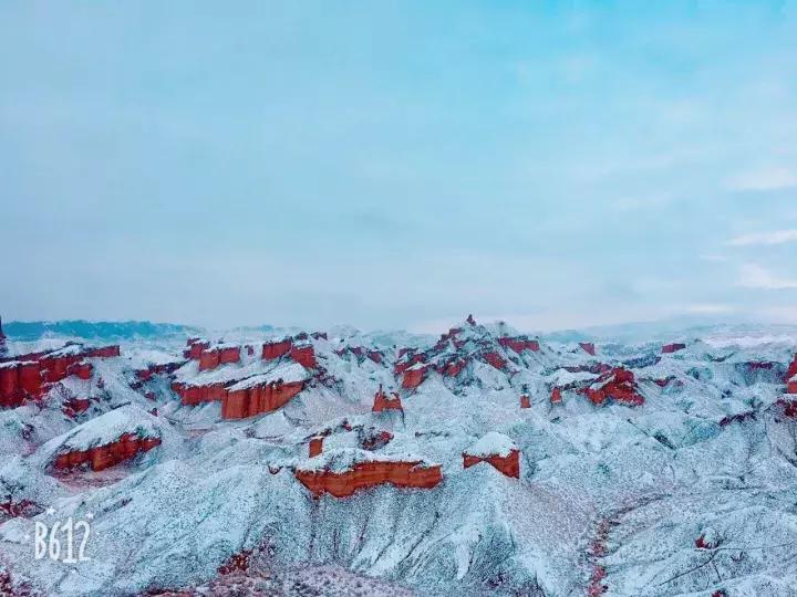 张掖丹霞冬季旅游,张掖旅游景点冰沟丹霞旅游攻略