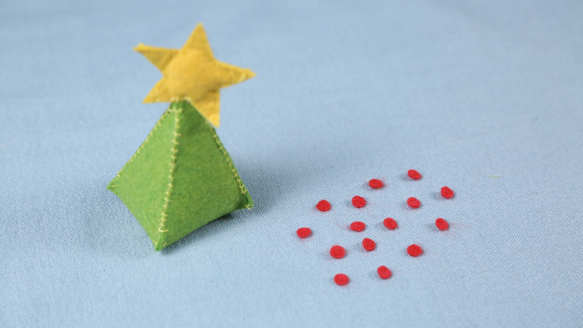 圣诞树用纸做简单又好看,圣诞树贴纸手工制作不织布