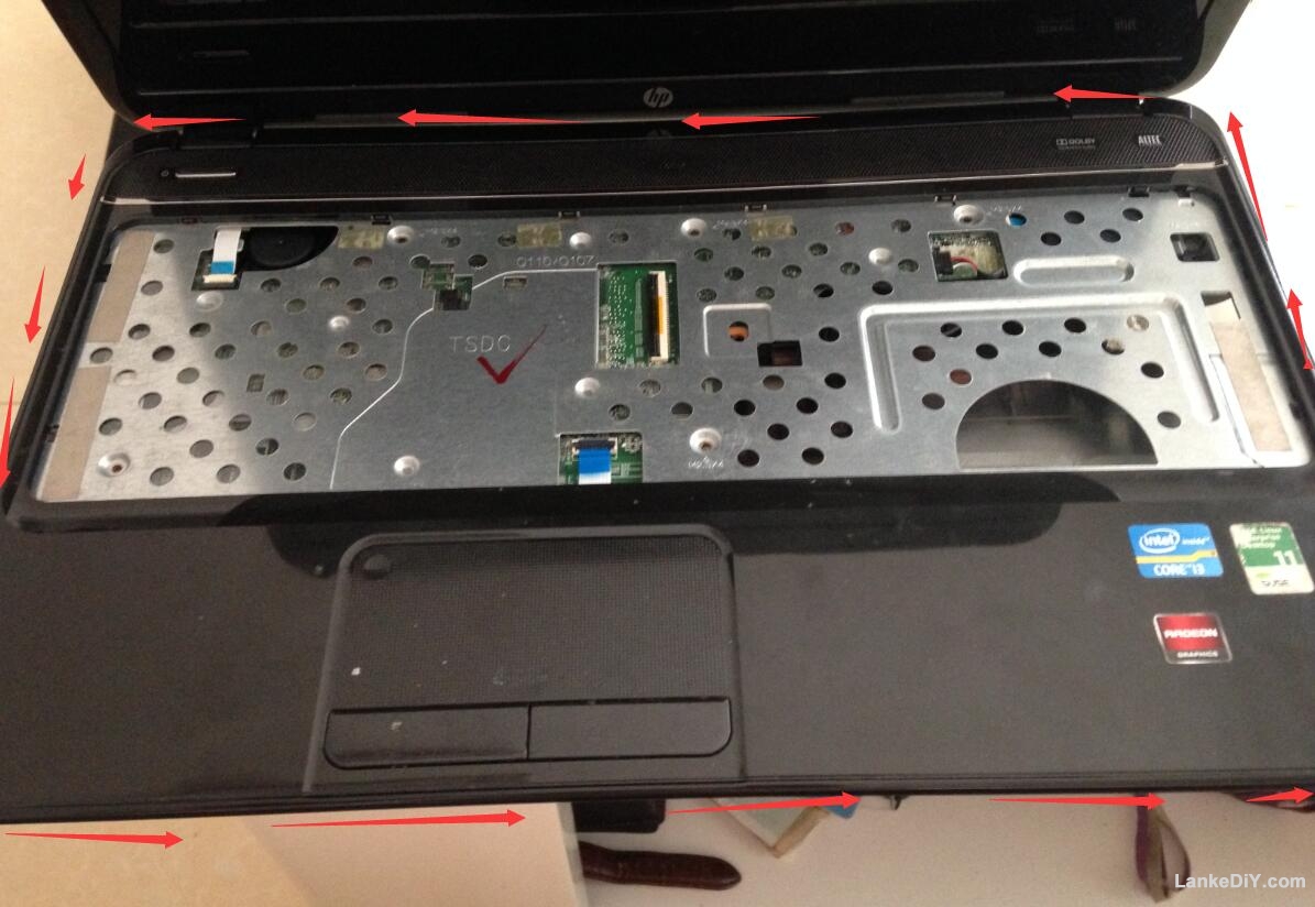 惠普g6拆机清灰教程,惠普probook440g6硬盘拆机教程