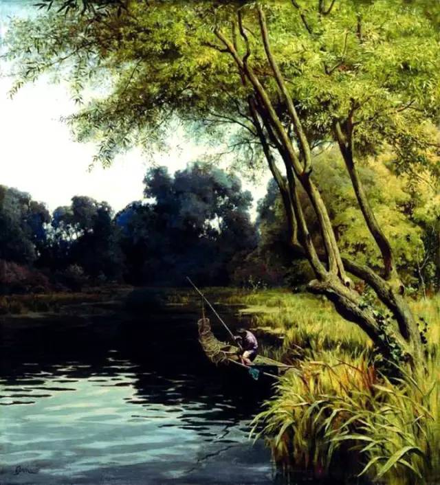 光影十足的风景油画欣赏太美了,100幅经典风景油画图文