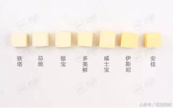 五种常见的黄油测评,烘焙用的黄油怎么选