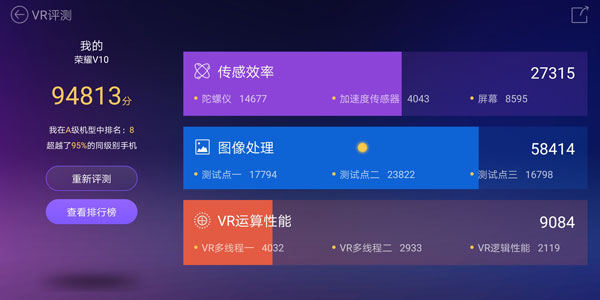 荣耀v102018年跑分,荣耀v10的跑分是多少