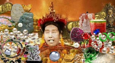 慈禧陵墓里有多少个宝贝,慈禧陵墓宝贝价值多少两