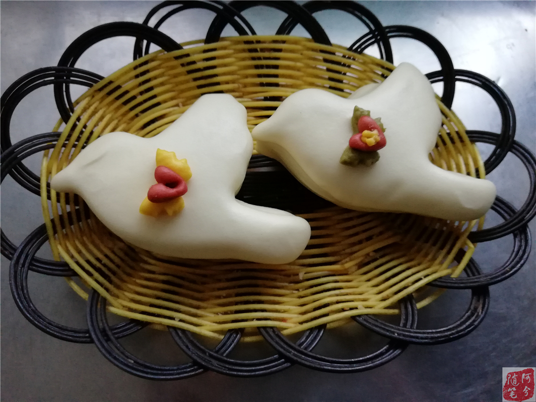 农村妇女创业手工制作,中国传统面塑做的蛋糕