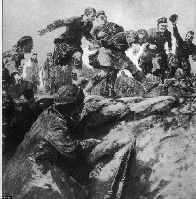 第一次世界大战圣诞节踢足球,第一次世界大战圣诞节休战