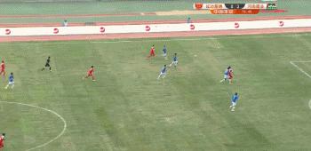 直播中超建业与延边比赛,双外援破门老牌劲旅迎开门红