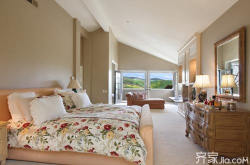 镜子对着床有什么禁忌欧式,镜子对着床对夫妻感情有影响吗