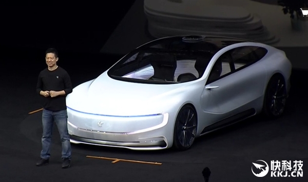 酷乐视苹果,电动汽车智能化展示