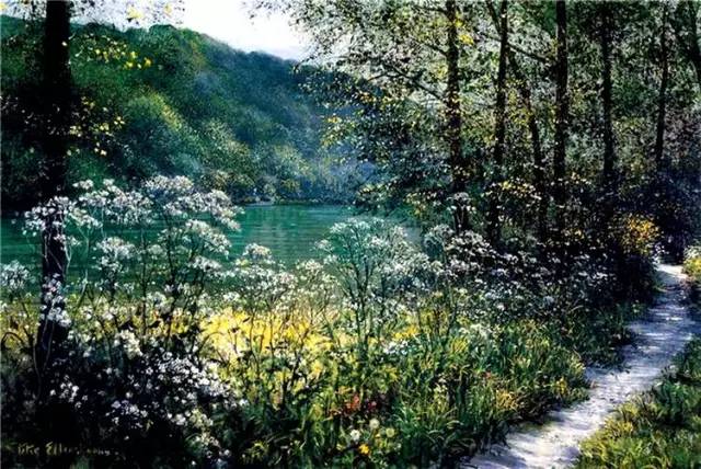 十大惊艳的风景油画,十大惊艳风景的油画