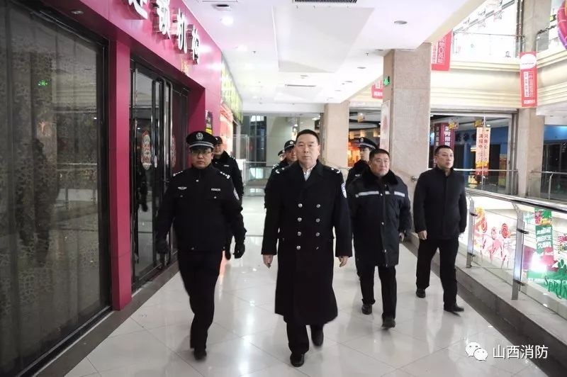 吕梁市平安夜消防安全夜查行动,我市开展消防安保集中夜查行动