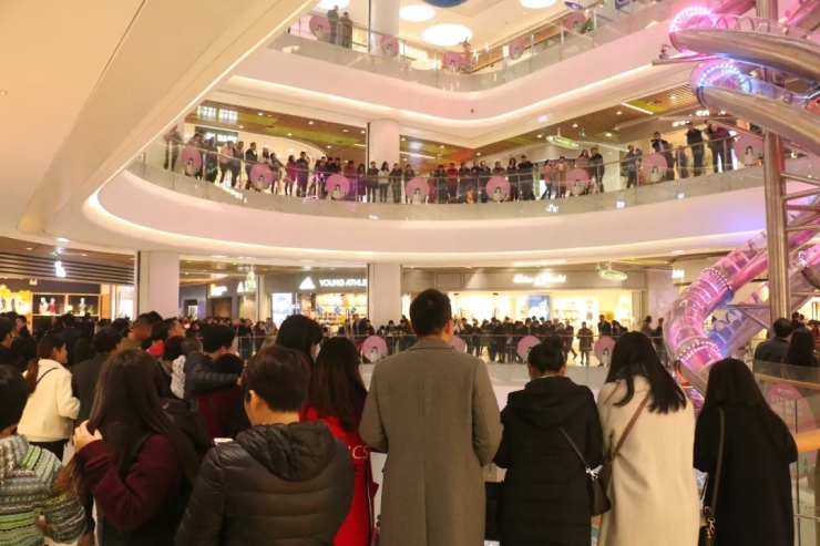 东二环泰禾广场倒计时,石狮泰禾广场客流量