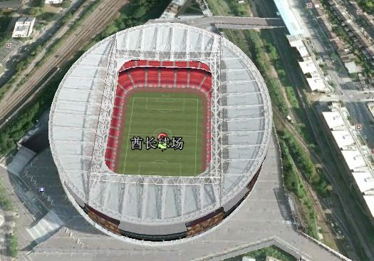 上海上港足球场最新图片,上港浦东足球场大屏幕