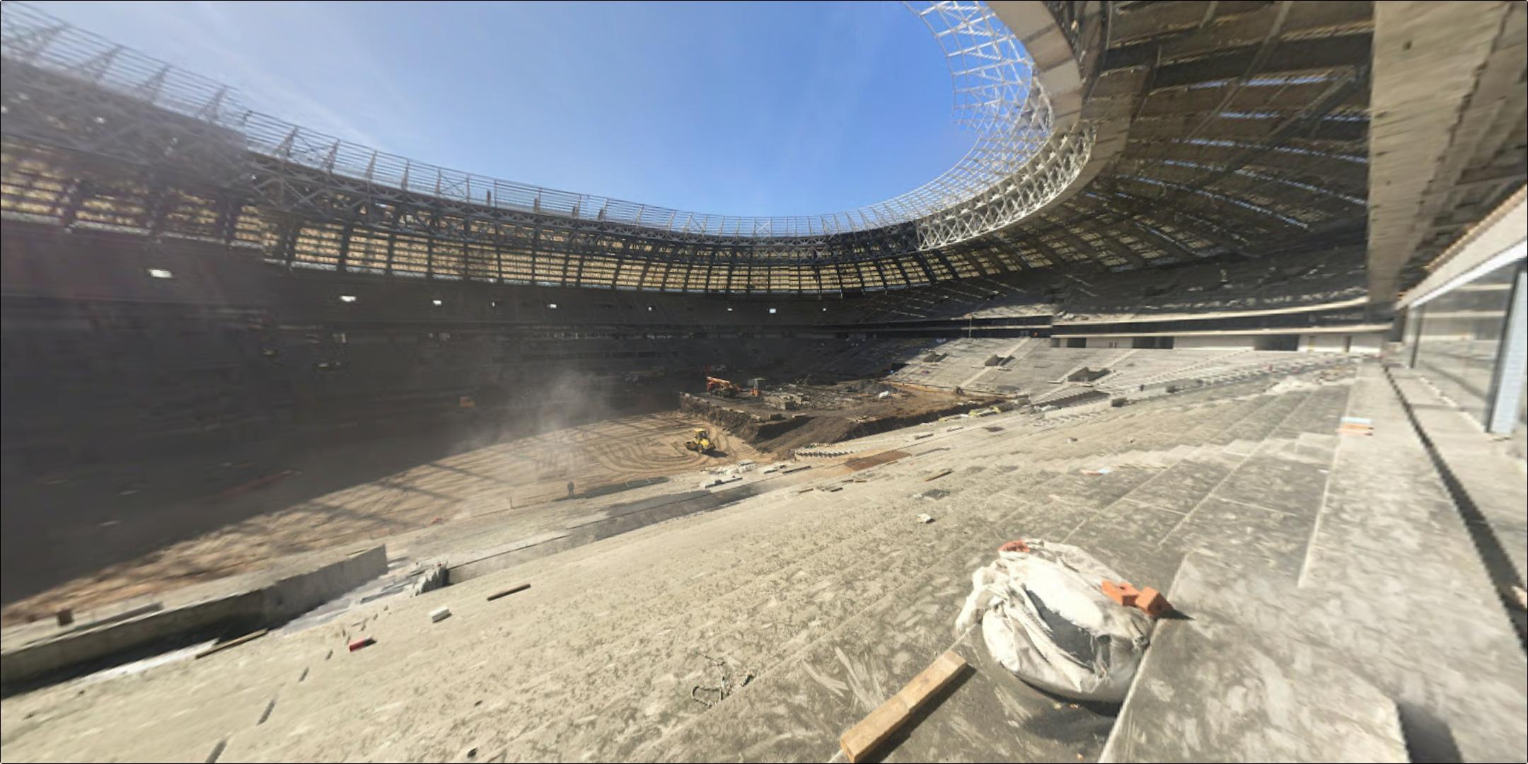 普京在卢日尼基体育场视频,俄罗斯世界杯卢日尼基球场