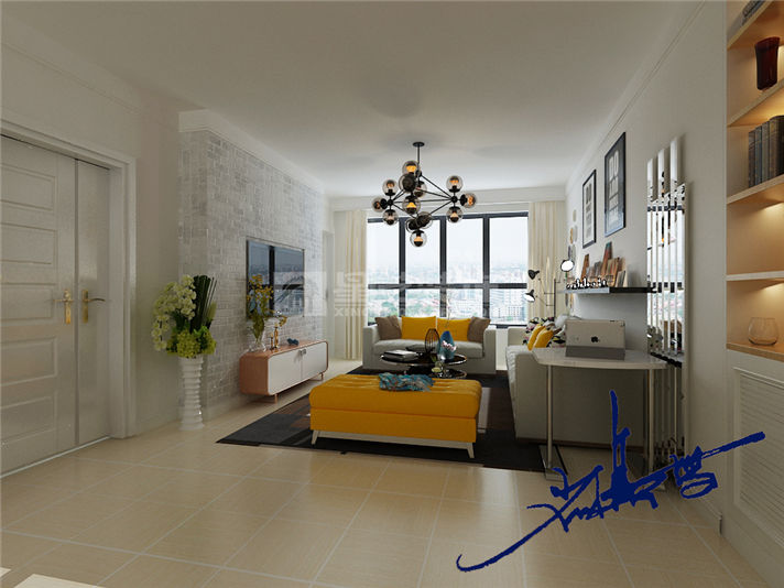 海悦铭筑赣榆装修效果图,秦皇岛铂悦山三室两厅装修效果图