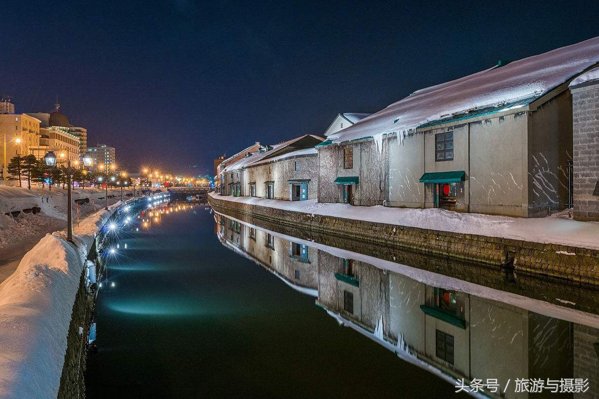 怀旧与浪漫的街景,小樽唯美风景