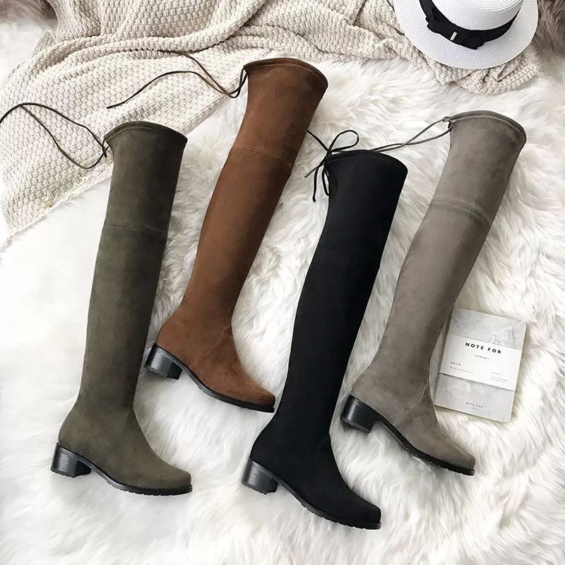 杨幂秋冬新款靴,杨幂热巴唐嫣同款