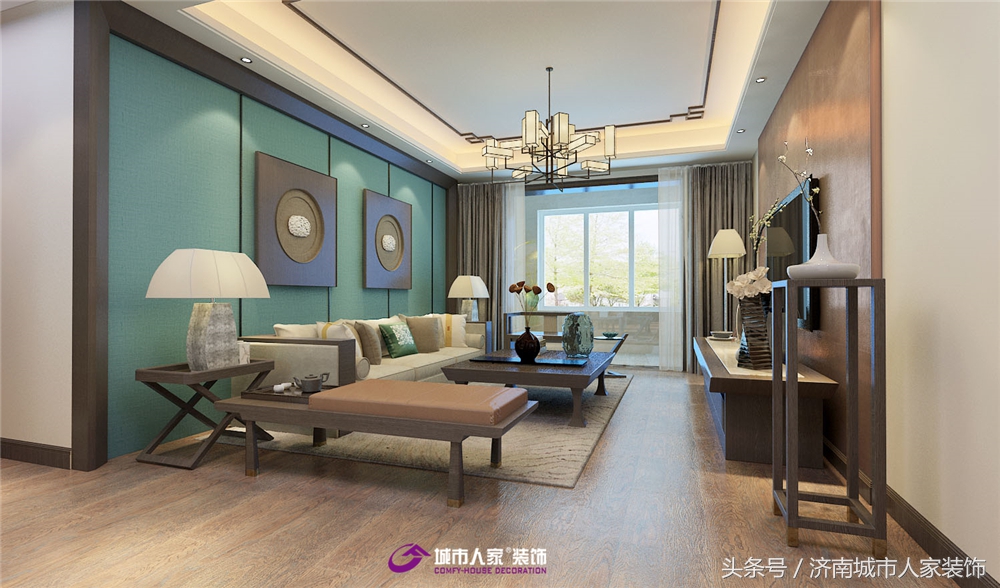 绿地香榭里两室风格装修效果图,济南槐荫区绿地香榭丽公馆东区